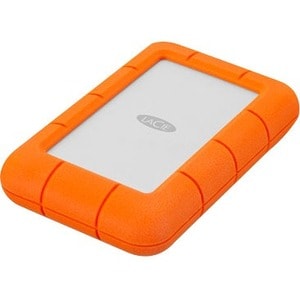 LaCie Rugged Mini LAC9000633 4 TB Portable Rugged Hard Drive - External - Orange - USB 3.0 - 5400rpm - 2 Year Warranty