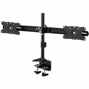 Amer AMR2C32 Clamp Mount for Monitor - Landscape/Portrait - TAA Compliant - Height Adjustable - 2 Display(s) Supported - 3