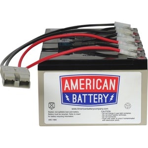 ABC RBC UPS Battery Cartridge - 7000 mAh - 12 V DC - Lead Acid - Maintenance-free, Sealed Lead Acid (SLA), Leak Proof - Ho