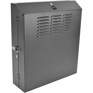 Eaton Tripp Lite Series SmartRack 6U Low-Profile Vertical-Mount Switch-Depth Wall-Mount Rack Enclosure Cabinet - For LAN S