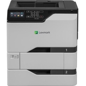 Lexmark CS725dte - Desktop Laserdrucker - Farbe - 47 ppm Monodruck/47 ppm Farbdruckgeschwindigkeit - 2400 x 600 dpi Drucka