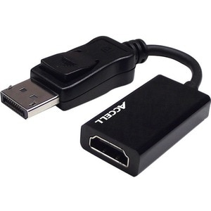 Accell DisplayPort 1.2 to HDMI 2.0 Active Adapter - DisplayPort/HDMI A/V Cable for Audio/Video Device, Gaming Console - Fi