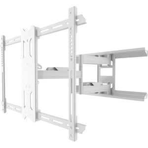 Kanto PDX650W Wall Mount for TV - White - 1 Display(s) Supported - 75" Screen Support - 125 lb Load Capacity - 600 x 400, 