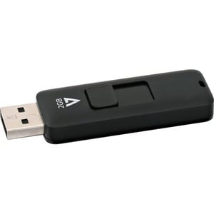 V7 VF22GAR-3N2GB USB 2.0 Flash Drive - With Retractable USB connector - 2GB USB 2.0 Flash Drive - With Retractable USB con