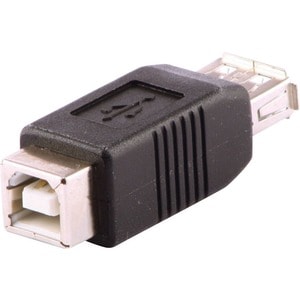 LINDY Data Transfer Adapter - 1 x Type A USB 2.0 USB Female - 1 x Type B USB 2.0 USB Female - Black