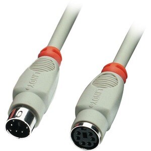 LINDY 5 m PS/2 Data Transfer Cable for Keyboard/Mouse - First End: 1 x 6-pin Mini-DIN (PS/2) - Male - Second End: 1 x 6-pi