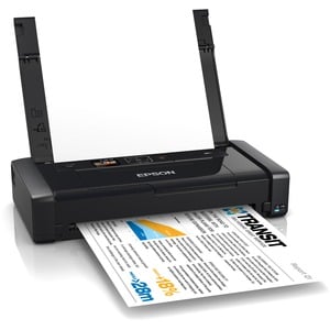 Epson WorkForce WF-100W Portable Inkjet Printer - Colour - 14 ppm Mono / 11 ppm Color - 5760 x 1440 dpi Print - 20 Sheets 