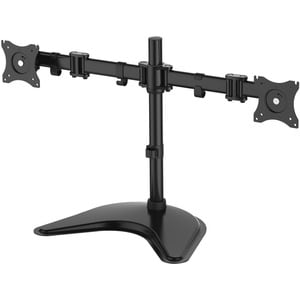 SIIG Articulated Freestanding Dual Monitor Desk Stand - 13"-27" - Up to 27" Screen Support - 34 lb Load Capacity - 18.30" 