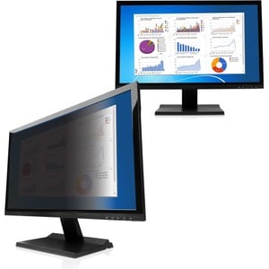 V7 Privacy Screen Filter - For 61 cm (24") Widescreen LCD Monitor - 16:9 - Blue Light Reduction - Dust Resistant, Fingerpr