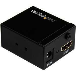 StarTech.com HDMI Signal Booster - HDMI Video Signal Amplifier - 35m (115 ft.) - 1080p - 1920 x 1080 - 35.05 m Maximum Ope