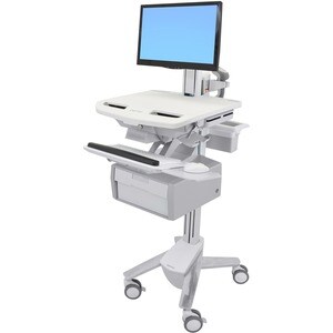 Ergotron StyleView Höhenverstellbar Monitorständer - Bildschirmgröße: Bis zu 61 cm (24 Zoll) - 16,80 kg TragfähigkeitDispl