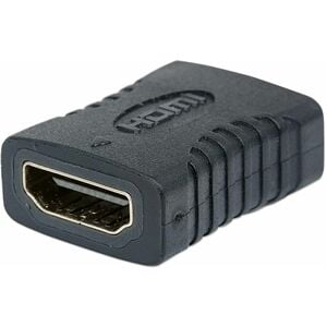 Cople HDMI hembra a hembra - 3840 x 2160 Supported - Oro Contacto - Negro
