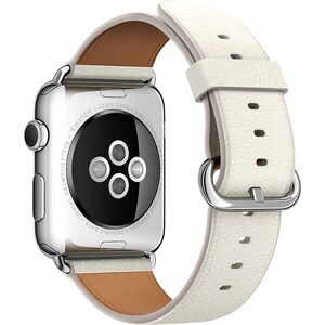 42MM WHITE CLASSIC BUCKLE (FITS 150-215MM WRISTS)