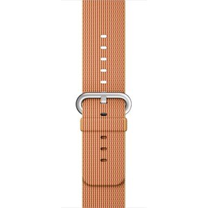 38MM GOLD/RED WOVEN NYLON BAND (FITS 125-195MM WRISTS)
