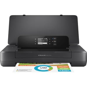 HP Officejet 200 Portable Inkjet Printer - Colour - 20 ppm Mono / 19 ppm Color - 4800 x 1200 dpi Print - Manual Duplex Pri