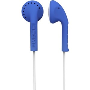 Koss KE10 Earphone - Stereo - Mini-phone (3.5mm) - Wired - 32 Ohm - 40 Hz to 20 kHz - Earbud - Binaural - Outer-ear - 4 ft