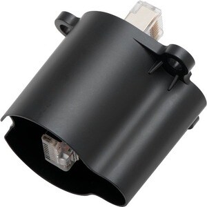 AXIS Network Adapter - 1 x RJ-45 Network Male - 1 x RJ-45 Network Male - Black