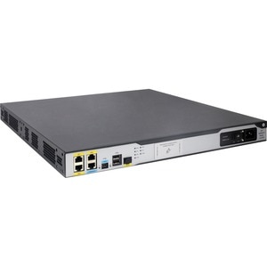 HPE MSR3012 AC Router - 3 Ports - Management Port - 5 - Gigabit Ethernet - 1U - Desktop, Rack-mountable - 1 Year