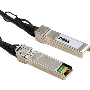Dell Twinaxial Network Cable - 3.28 ft Twinaxial Network Cable for Network Device - First End: SFP+ Network - Second End: 