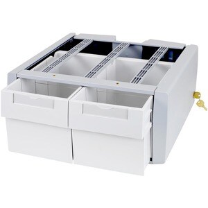 Ergotron Drawer - 453.6 g Load Capacity - 457.2 mm Length x 457.2 mm Width241.3 mm Height - Grey