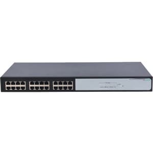 HPE OfficeConnect 1420 24G Switch - 24 Ports - Gigabit Ethernet - 10/100/1000Base-TX - 2 Layer Supported - Modular - Twist