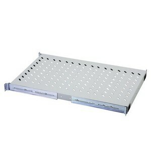 Digitus DN-19 TRAY-1-1000 1U Rack Shelf - 482.60 mm Rack Width - Steel - 100 kg Maximum Weight Capacity