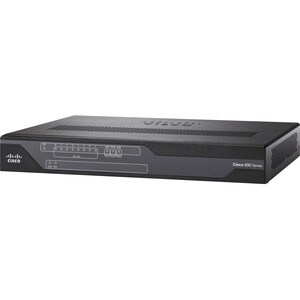 Cisco 890 892FSP Router - Recondicionado - 9 Portas - Porta de gestão - 1 - Gigabit Ethernet - Secretária