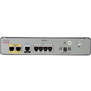 Cisco VG204XM, Refurbished. Capacidade de memória interna: 256 MB, Tipo de memória interna: DDR2, Tamanho da memória flash