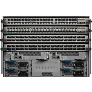 Cisco Nexus 9000 9504 Manageable Switch Chassis - 3 Layer Supported - Modular - 7U - Rack-mountable