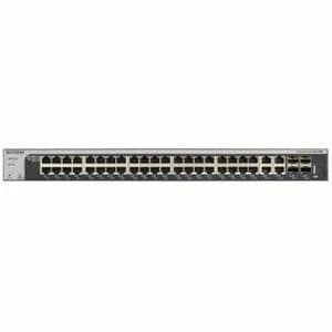 Netgear ProSafe XS748T 44 Ports Manageable Layer 3 Switch - 10 Gigabit Ethernet, Gigabit Ethernet - 10GBase-SR, 1000Base-S