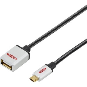 Digitus USB Data Transfer Cable - First End: Micro USB 2.0 Type B - Second End: USB 2.0 Type A