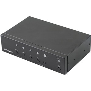 StarTech.com Multi-Input to HDMI Converter Switch - DisplayPort, VGA and Dual-HDMI to HDMI Switch - Priority and Automatic