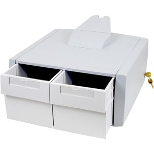Ergotron SV Primary Storage Drawer, Double Tall - 453.6 g Load Capacity - Grey