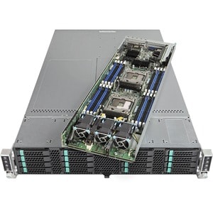 Intel Server System VRN2224THY6 Server Barebone System - 2U Rack-mountable - Socket R3 LGA-2011 - 8 x Processor Support - 