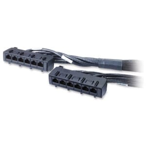 APC by Schneider Electric 16.76 m Category 6 Network Cable - TAA Compliant - Cable for Network Device - First End: 6 x RJ-