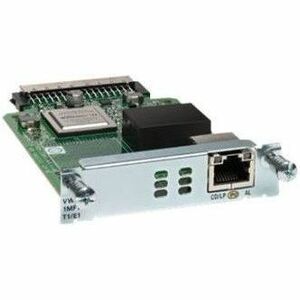 Cisco VWIC3-1MFT-T1/E1 WAN Module - 1 x T1/E1 WAN - For Voice, Wide Area Network - T1, E1