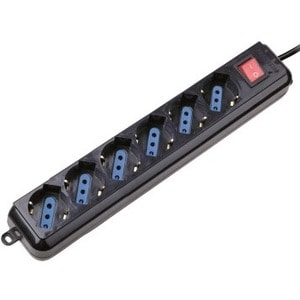 Ciabatta elettrica ITB - Tipo L - 1,50 m Cord - 10 A Attuale - 230 V ca Voltage - 2,50 kW