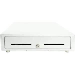 Star Micronics CD3-1616 Value Cash Drawer, White, 16Wx16D, 4Bill-8Coin for Canada - Printer-Driven, Cable Included, 2 Medi