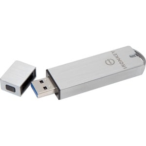 IronKey Enterprise S1000 Encrypted Flash Drive - 128 GB - USB 3.0 - 256-bit AES