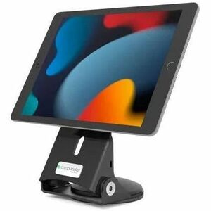 Compulocks Universal Tablet Grip and Security Stand Black - Universal Tablet Security, Secure "Grab & Go" Solution, Quick 