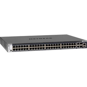 Netgear 48x1G Stackable Managed Switch with 2x10GBASE-T and 2xSFP+ - 48 Ports - Manageable - 10 Gigabit Ethernet, Gigabit 