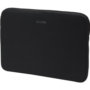Dicota PerfectSkin Laptop Sleeve 15-15.6" - Black - Scratch Resistant, Damage Resistant, Dent Resistant, Water Resistant, 