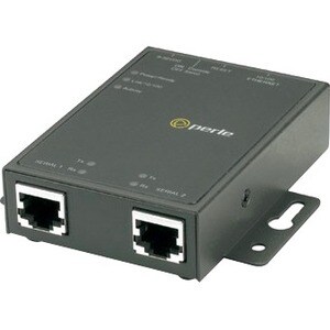 Perle IOLAN SDS2 Device Server - 32 MB - Twisted Pair - 2 x Serial Port - 10/100Base-TX - Fast Ethernet - Wall Mountable, 