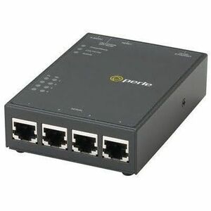 Perle IOLAN STS4 D Terminal Server - 32 MB - Twisted Pair - 4 x Serial Port - 10/100Base-TX - Fast Ethernet - Wall Mountab