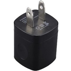 4XEM Black Universal 5w USB Wall Charger - 4XEM Universal USB Power Adapter/Wall Charger for all smart phones, iDevices & 
