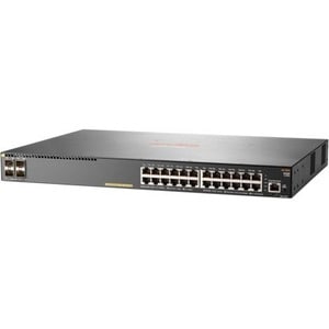 HPE Aruba 2930F 24G PoE+ 4SFP+ Switch - 24 Ports - Manageable - 10 Gigabit Ethernet, Gigabit Ethernet - 10/100/1000Base-T,