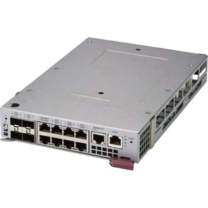 Supermicro MicroBlade SDN Switch Module - For Optical Network, Data Networking - 8 x RJ-45 1000Base-T Uplink, 1 x Manageme