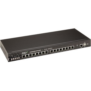 Digi ConnectPort TS 16 48VDC - Twisted Pair x Network (RJ-45) - 16 x Serial Port - 10/100Base-TX - Fast Ethernet - Desktop