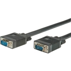 Cavo Video ITB VGA - for Dispositivo video - Estremità 2: 1 x 15-pin HD-15 - Male - Nickel Connettore placcato - Nero