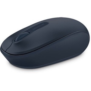 Microsoft Wireless Mobile Mouse 1850 - Optical - Wireless - 15 ft - Radio Frequency - 2.40 GHz - Blue - USB 2.0 - 1000 dpi